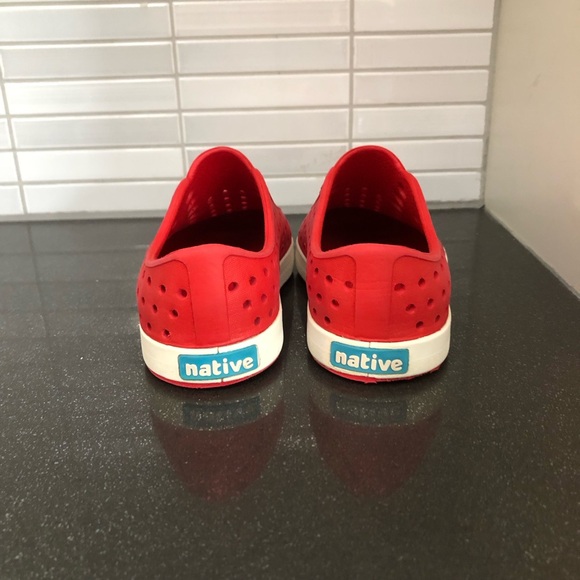 Unisex Red Native Jefferson child shoes - Picture 5 of 9